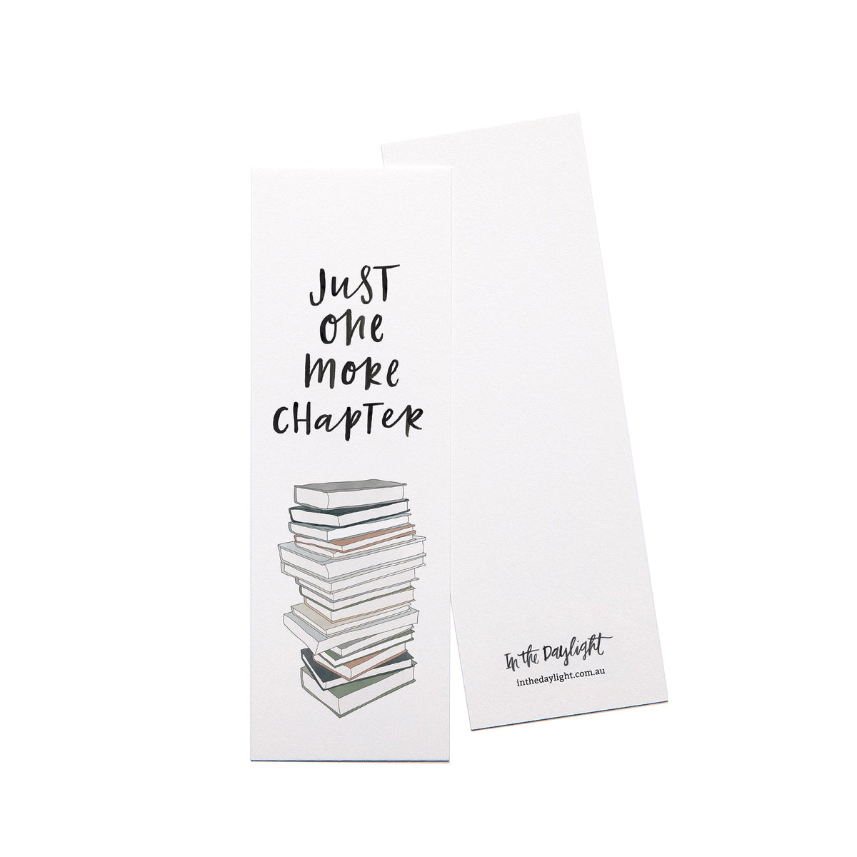 One More Chapter Bookmark Set of 5 – In The Daylight